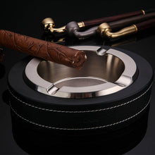 Lade das Bild in den Galerie-Viewer, Ashtray Honest Genuine Cigar Metal Creative Trendy Boutique Genuine Leather
