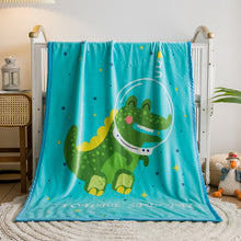 Load image into Gallery viewer, Flannel Children's Blanket Double-Layer Thickened Cloud Blanket Cartoon Coral Fleece Blanket
