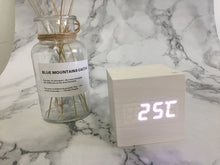 Load image into Gallery viewer, Smart Multi-Function Alarm Clock LED Display Luminous Temperature Dual Display Alarm Clock USB Wooden Clock
