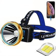 Load image into Gallery viewer, Head Light Outdoor Fishing Mine P50 Strong Light USB Charging
