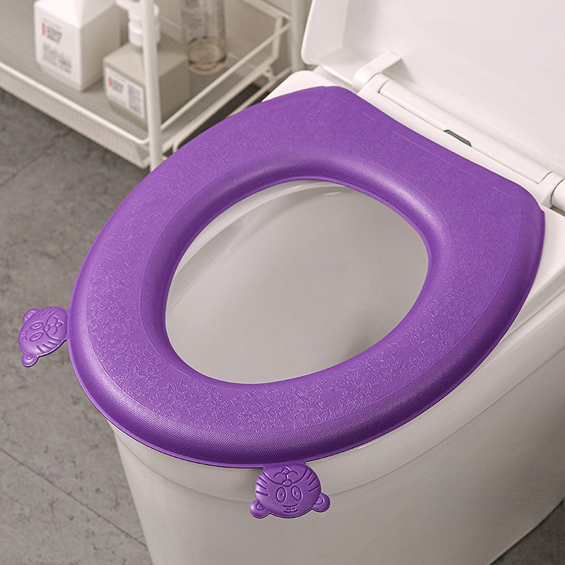 3pcs Toilet Seat Cover Pads Waterproof and Moisture-Proof   Universal Thicker Four Seasons Soft