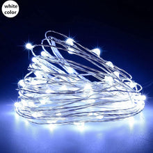 Load image into Gallery viewer, 3/4/5m Copper Wire LED String Holiday Lighting Fairy Garland Christmas Tree Wedding Party Decoration
