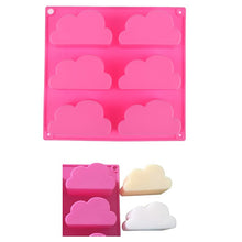 Lade das Bild in den Galerie-Viewer, 1pc 6 Forms 3D Honey Bee Silicone Molds for Home Homemade Soap Aromatherapy Candle Cake Decoration
