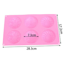 Lade das Bild in den Galerie-Viewer, 1pc 6 Forms 3D Honey Bee Silicone Molds for Home Homemade Soap Aromatherapy Candle Cake Decoration
