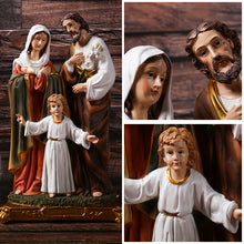 Load image into Gallery viewer, 36.5cm Zongjesus Family Decoration Religious Series Resin Statue Home Decoration
