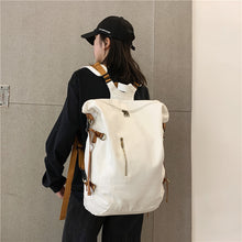 Lade das Bild in den Galerie-Viewer, Backpack Korean Style  Female Middle School College Schoolbag Casual Trendy Cool Large Capacity Fashion Travel  Male
