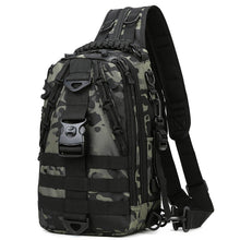 Load image into Gallery viewer, Backpack Men Multi-Functional Outdoor Travel Mountain Climbing Cycling Camouflage Single Shoulder shoulder bag

