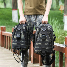Load image into Gallery viewer, Backpack Men Multi-Functional Outdoor Travel Mountain Climbing Cycling Camouflage Single Shoulder shoulder bag
