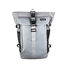 Load image into Gallery viewer, Backpack Curved Edge All-Match Waterproof  Men's Korean-Style Casual Trendy Cool Large-Capacity Bucket Bag College Students Bag
