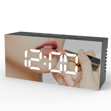 Load image into Gallery viewer, Smart Multi-Function Alarm Clock LED Display Simple Digital Mirror Alarm Clock

