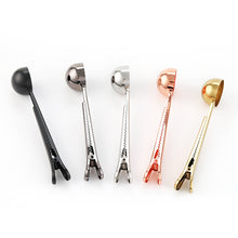 Lade das Bild in den Galerie-Viewer, 304 Stainless Steel Flatware Sets Coffee Formula Milk Powder Spoon Clip Food Sealing Clamp Sealing Clip
