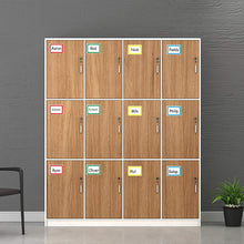 Load image into Gallery viewer, 3x300pcs Xmas Christmas Stickers Roll Labels Four-Color Frame Cartoon Name Tape Clothes
