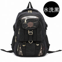 Lade das Bild in den Galerie-Viewer, Backpack Canvas Men's  Laptop Mountaineering Travel

