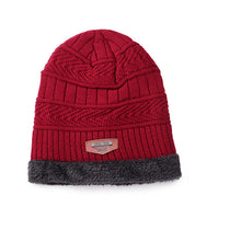 Load image into Gallery viewer, Warm Winter Knit Beanie Hats Men's Cold-Proof Outdoor Cycling Earflaps Wool Woolen Cotton Women Unisex
