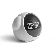 Load image into Gallery viewer, Smart Multi-Function Alarm Clock LED Display round Expression Voice-Controlled Night Light for Children
