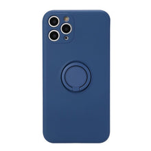 Lade das Bild in den Galerie-Viewer, Solid Color Silicone Ring Bracket Phone Case for iPhone 13 Pro Max
