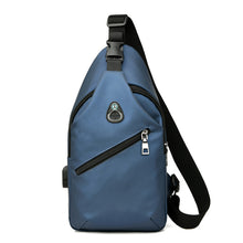 Lade das Bild in den Galerie-Viewer, Backpack Crossbody Men Wear-Resistant Waterproof Derm Chest   Men   Shoulder shoulder bag
