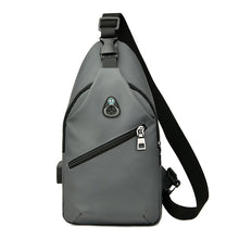 Lade das Bild in den Galerie-Viewer, Backpack Crossbody Men Wear-Resistant Waterproof Derm Chest   Men   Shoulder shoulder bag
