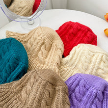 Load image into Gallery viewer, Warm Winter Knit Beanie Hats Wool Fisherman Women Autumn and Winter Korean Style All-Match Japanese Style Unisex
