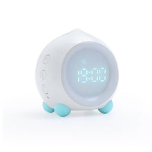 Load image into Gallery viewer, Smart Multi-Function Alarm Clock LED Display Cartoon Peach Small Night Lamp Timer USB Charging Sleeping Light
