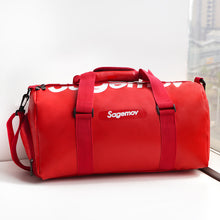 Load image into Gallery viewer, Exercise Portable Travel Includes Shoe Storage Dry Wet Separation Workout Travel Bag
