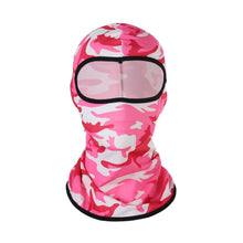 Load image into Gallery viewer, 2PCs Windtight Hoods Sun-Proof Breathable Summer Ice Silk Face Mask for Outdoor Cycling
