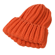 Lade das Bild in den Galerie-Viewer, Warm Winter Knit Beanie Hats Women's Autumn and Winter New Coarse Yarn Solid Color Casual All-Matching Unisex
