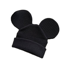 Lade das Bild in den Galerie-Viewer, Warm Winter Knit Beanie Hats  Korean Cute Mickey Head Net Red Men and Women Unisex
