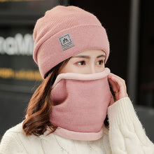 Lade das Bild in den Galerie-Viewer, Warm Winter Knit Beanie Hats Women's Autumn and Winter Fleece-Lined Thickened Earflaps Wool Warm Unisex
