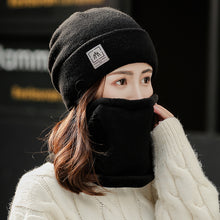 Lade das Bild in den Galerie-Viewer, Warm Winter Knit Beanie Hats Women's Autumn and Winter Fleece-Lined Thickened Earflaps Wool Warm Unisex
