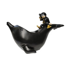 Load image into Gallery viewer, 18cm Diver Dolphin Whale Resin Key Candy Storage Box for Hall Table Decorations
