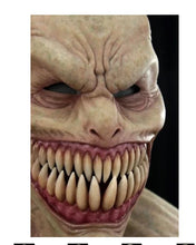 Load image into Gallery viewer, Halloween Xmas Christmas Gifts Decoration Cracked Teeth Demon "Stalker" Horror Latex Mask

