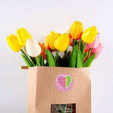 Load image into Gallery viewer, 2x500pcs Xmas Christmas  Stickers Roll Label 24 Patterns Loop Happy Valentine&#39;s Day Valentine&#39;s Day
