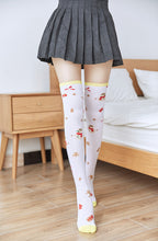 Lade das Bild in den Galerie-Viewer, 2x Halloween Xmas Christmas Gifts Decoration Christmas Stockings over the Knee Stockings Japanese Style Students
