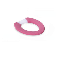 Load image into Gallery viewer, 3pcs Toilet Seat Cover Pads Thicker  Pad Warm Pad Ferrule Sanitary Buckle Button Type
