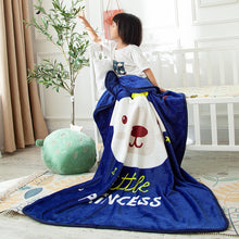 Lade das Bild in den Galerie-Viewer, Cartoon Small Blanket Flannel Blanket Gold Mink Velvet Blanket Nap Blanket Casual Blanket
