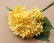 Load image into Gallery viewer, 3D Royal Grand Hydrangea Artificial Fake Flower Plants Home Decoration Wedding Bouquet
