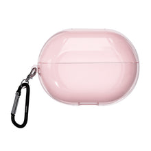Load image into Gallery viewer, Earphone Case for Huawei Freebuds Pro Transparent Pink Green with Keychain
