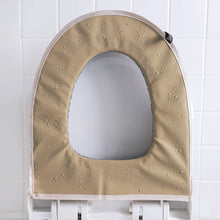 Load image into Gallery viewer, 3pcs Winter Toilet Mat Cute Teddy Plush Zipper Toilet Toilet Seat Cover Toilet Warm Washer
