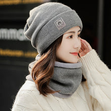 Load image into Gallery viewer, Warm Winter Knit Beanie Hats Wool Fleece-Lined Women Ear Protection Korean Style Men Unisex
