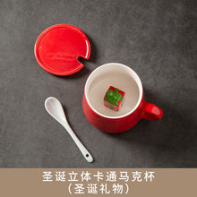 Lade das Bild in den Galerie-Viewer, Xmax Christmas Cup Gift Creative Ceramic Cartoon Mark
