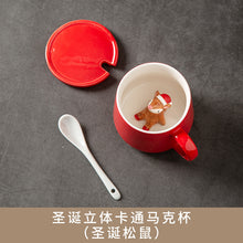 Lade das Bild in den Galerie-Viewer, Xmax Christmas Cup Gift Creative Ceramic Cartoon Mark

