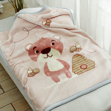 Lade das Bild in den Galerie-Viewer, Babies' Woolen Blanket Thick Double Layer Raschel Cartoon Extra Thick Autumn and Winter Small Cloud Blanket
