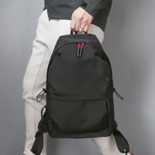 Lade das Bild in den Galerie-Viewer, Backpack Junior's Schoolbag Men's Pleated Solid Color Waterproof  Women's Large Capacity Computer Bag
