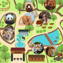 Load image into Gallery viewer, 2x500pcs Xmas Christmas Stickers Roll Label Stationery Encourage Reward Long Strength Elephant Panda Lion Animal Toy
