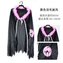 Lade das Bild in den Galerie-Viewer, 2x Halloween Xmas Christmas Gifts Decoration Children&#39;s Cloak Bronzing Pumpkin Cloak Witch Suit Parent-Child Dress up
