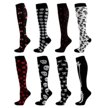 Lade das Bild in den Galerie-Viewer, 2x Halloween Xmas Christmas Gifts Decoration Christmas Sports Compression Long Socks
