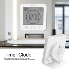 Load image into Gallery viewer, Smart Multi-Function Alarm Clock LED Display Indoor Home Bathroom Temperature Moisture Meter Home Alarm Clock
