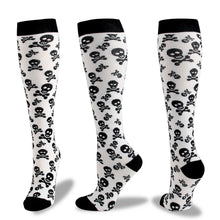 Lade das Bild in den Galerie-Viewer, 2x Halloween Xmas Christmas Gifts Decoration Christmas Sports Compression Long Socks
