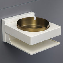 Load image into Gallery viewer, Ashtray Wall-Mounted  European-Style Creative Domestic Toilet Bathroom Stainless Steel Ash Ashtray
